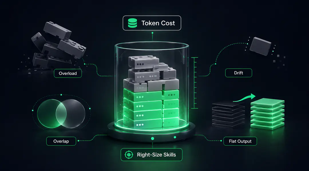 AI Agent Skills: Real Token Costs and 4 Failure Patterns From 17 Production Skills