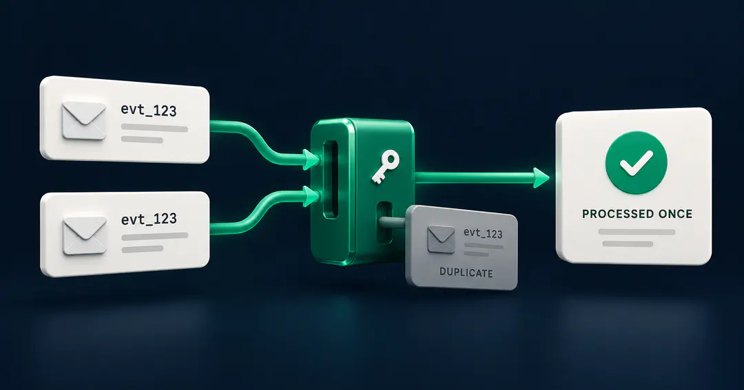 Idempotency in Distributed Systems: How to Safely Process the Same Event Twice