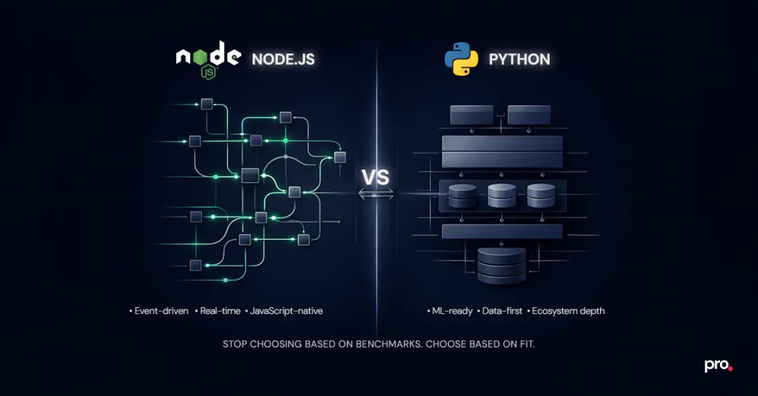 Node.js vs Python for Backend: Stop Choosing Based on Benchmarks