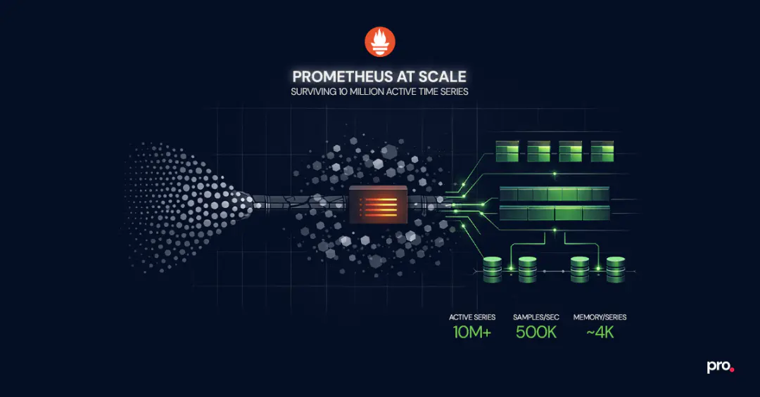Prometheus at Scale: Surviving 10 Million Active Time Series